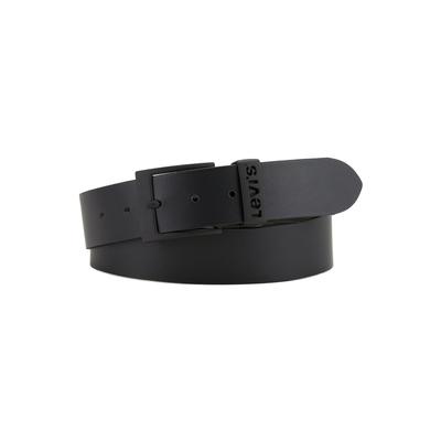 Hüftgürtel LEVI'S "Gürtel NEW DUNCAN", Herren, Gr. 95, schwarz, Obermaterial: 100% Rindveloursleder CVL., Gürtel Hüftgürtel