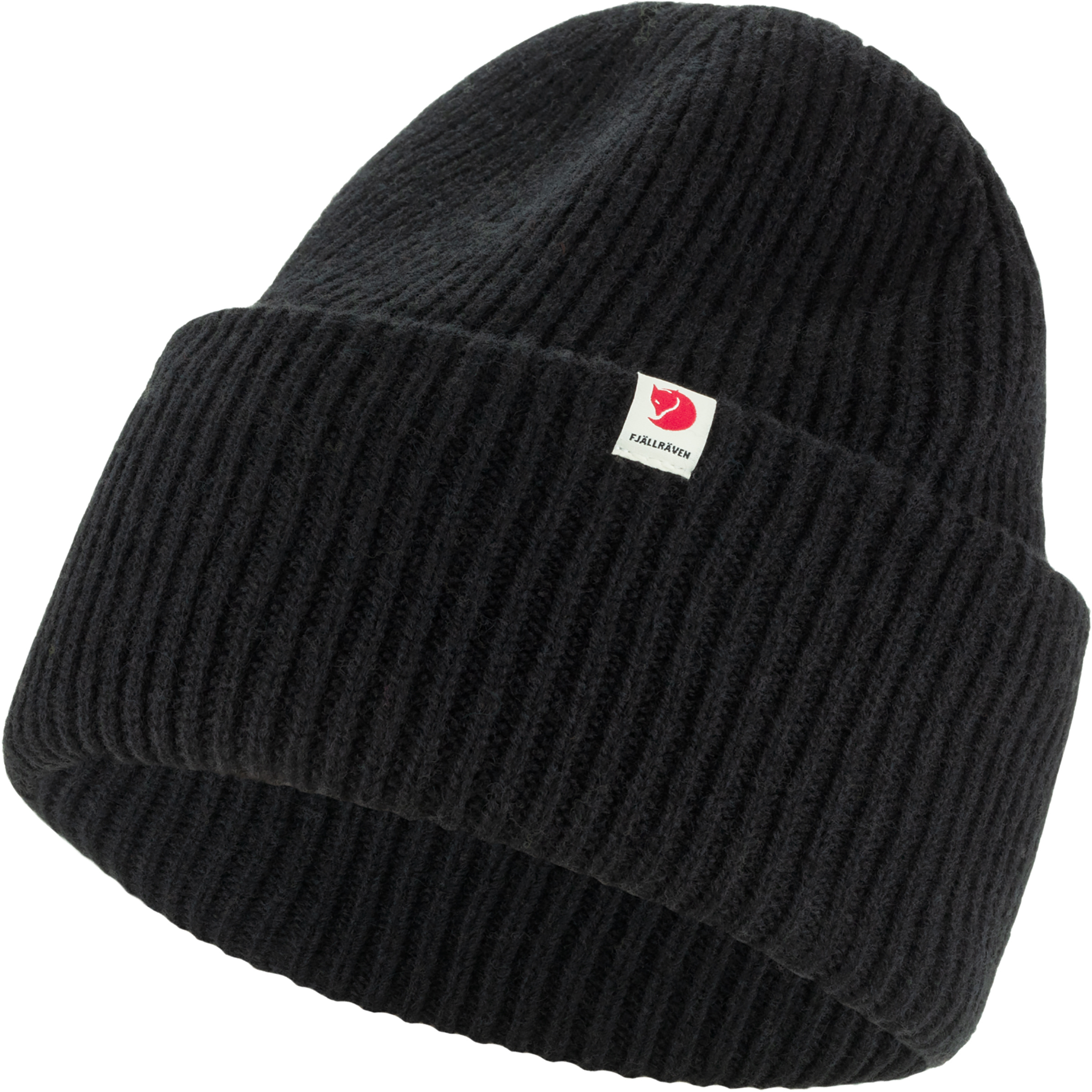 Fjällräven Fjällräven Heavy Mützen & Beanies schwarz Camping Hautfreundlich