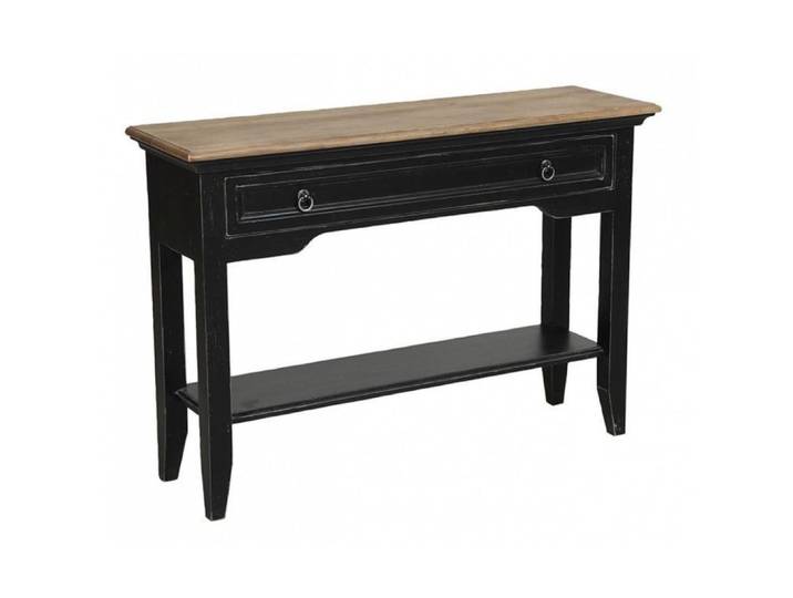 Console en bois noir