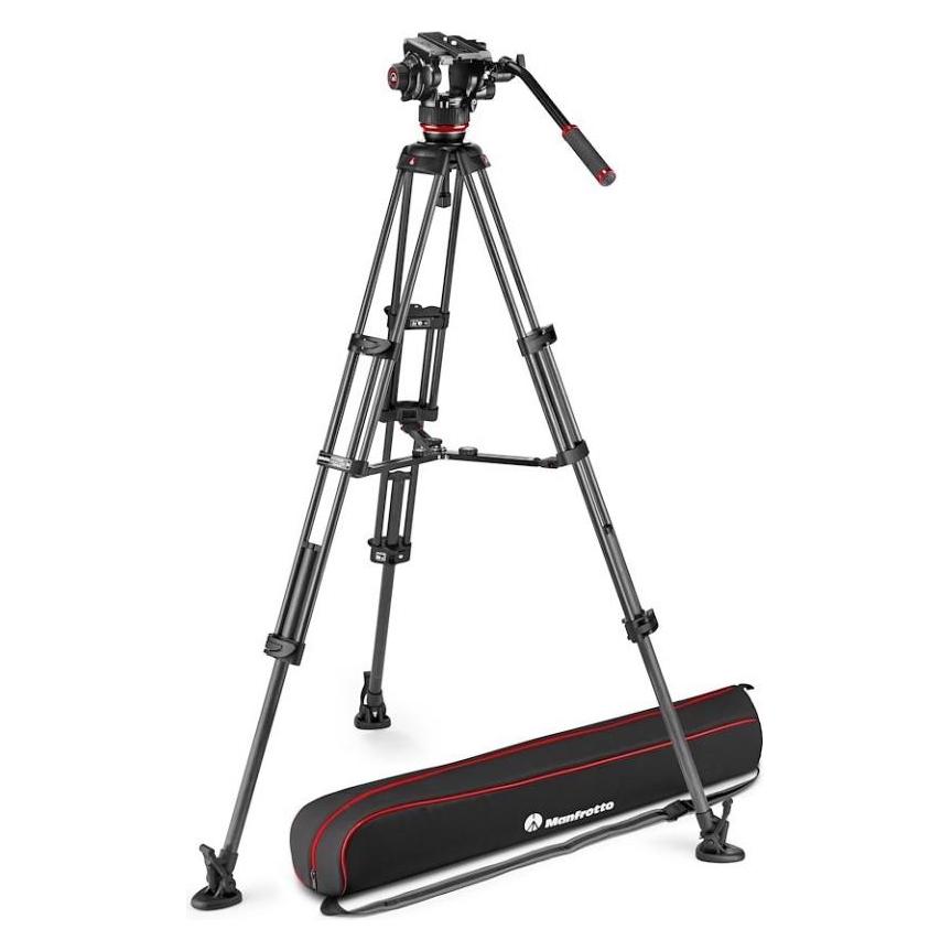 Manfrotto 504X & CF Twin MS (Carbon) (MVK504XTWINMC)