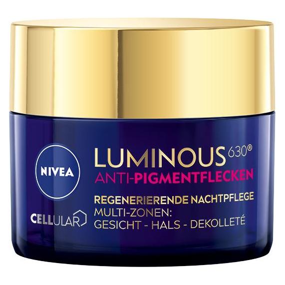 Nivea Luminous630 Anti-Pigmentflecken Nachtcreme (50 ml, 24h Creme) (4005900884107)