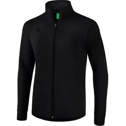 ERIMA Kinder Sweatjacke, Größe 116 in Schwarz Schwarz