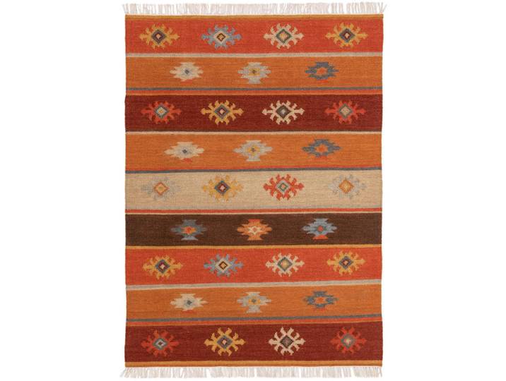 benuta Kelim Zohra handgewebt Mehrfarbig 200/300 cm, Textil, Orientalisch, Rechteckig, 200x300 cm, pflegeleicht, Teppiche & Böden, Teppich, Webteppich
