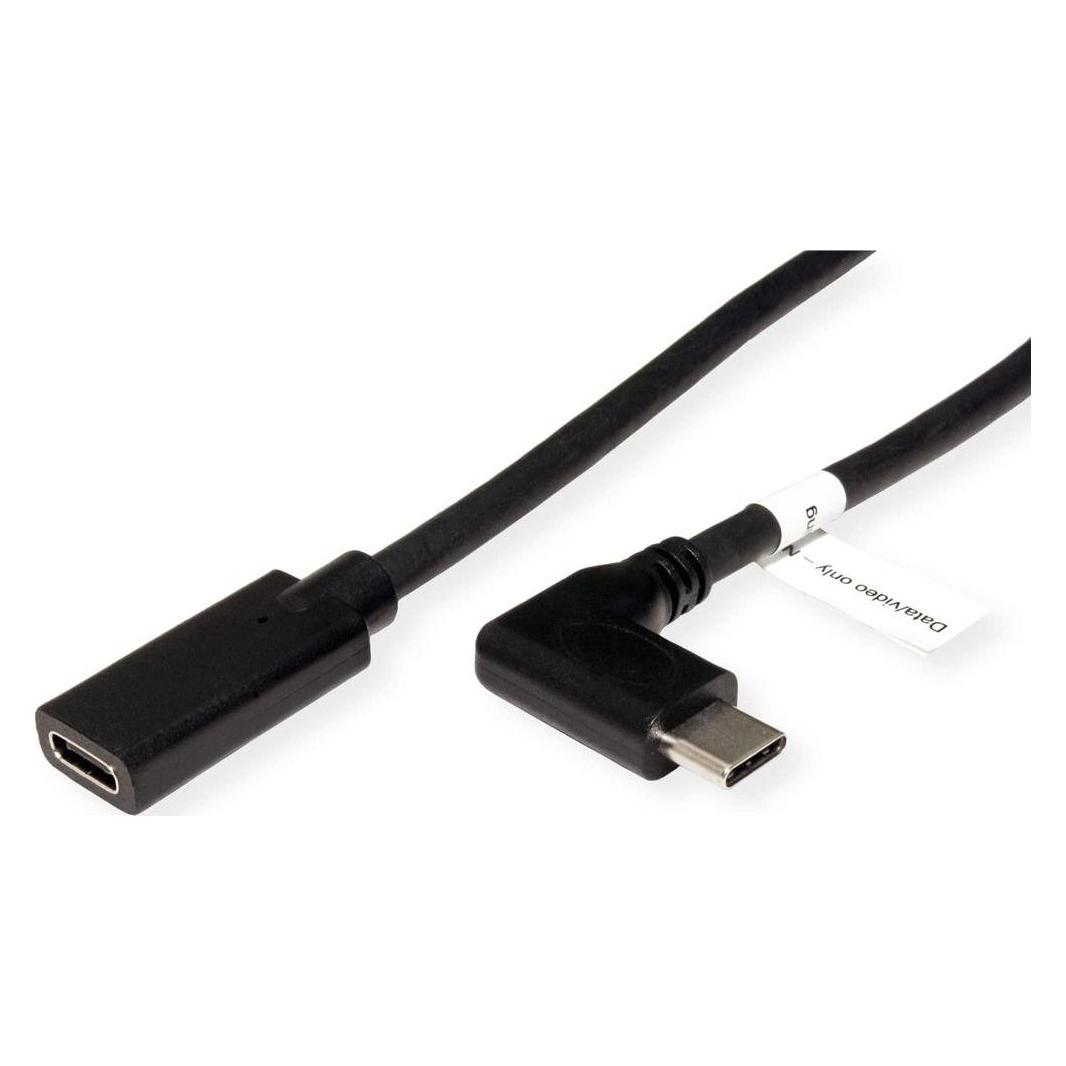 Roline Video-Verlängerungskabel (DP Alt Mode) USB Typ C-C, ST/BU (2 m, USB 3.2 Gen 1) (11.04.5496)