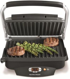 Hamilton Beach Steak Lover's 100 Sq in Indoor Searing Grill