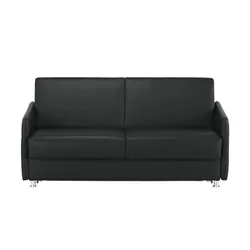 Schlafsofa  München , schwarz , Maße (cm): B: 177 H: 84 T: 100.0
