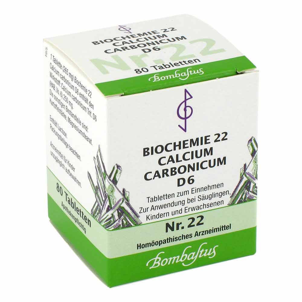 Bombastus-Werke AG Biochemie 22 Calcium carbonicum D6 Tabletten 04325236