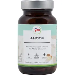 For You, Vitamine + Nahrungsergänzung, Ahcc (60 Stk., Kapseln)