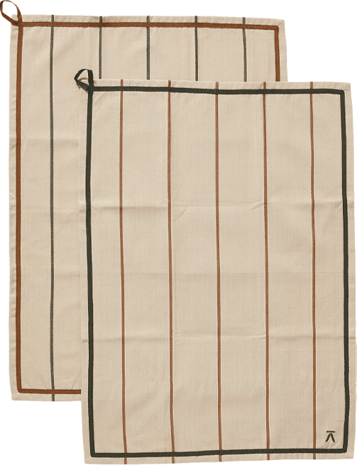 Andersen Andersen Viskestykke 50x70 Cm 2-Pak - Creme