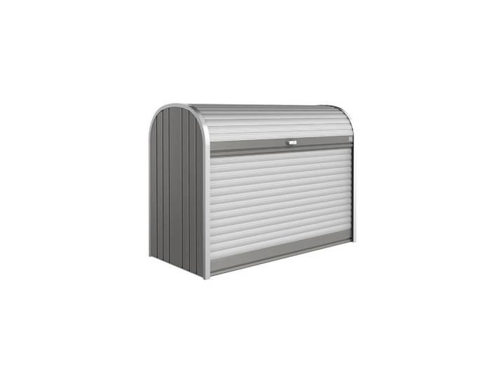 Biohort Aufbewahrungsbox, Grau, Metall, 163x120x78 cm, regenwasserdicht, Ordnen & Aufbewahren, Deko- & Aufbewahrungsboxen, sonstige Boxen