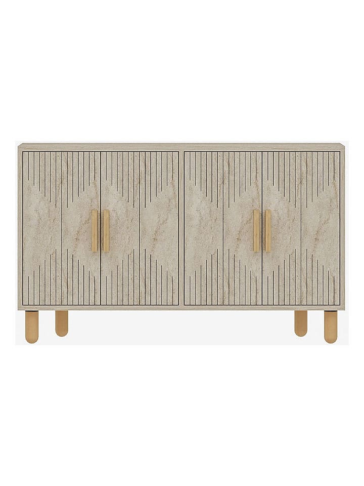 Scandinavia Concept Konsole "Roger" in Beige - (B)120 x (H)73,6 x (T)29,6 cm - onesize