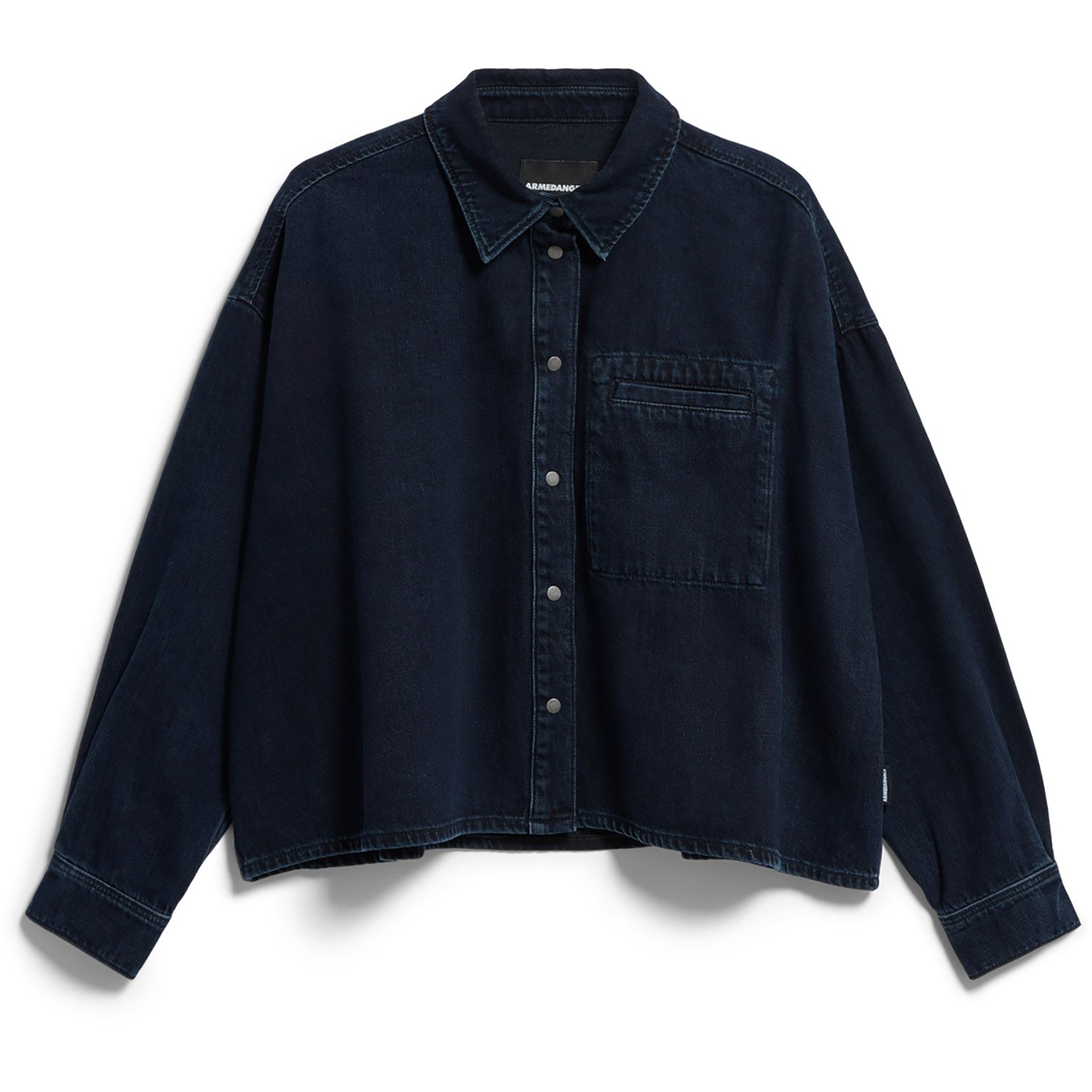 Armedangels Nalaani Denim Damen Blusen blau Größe M Lifestyle Hautfreundlich