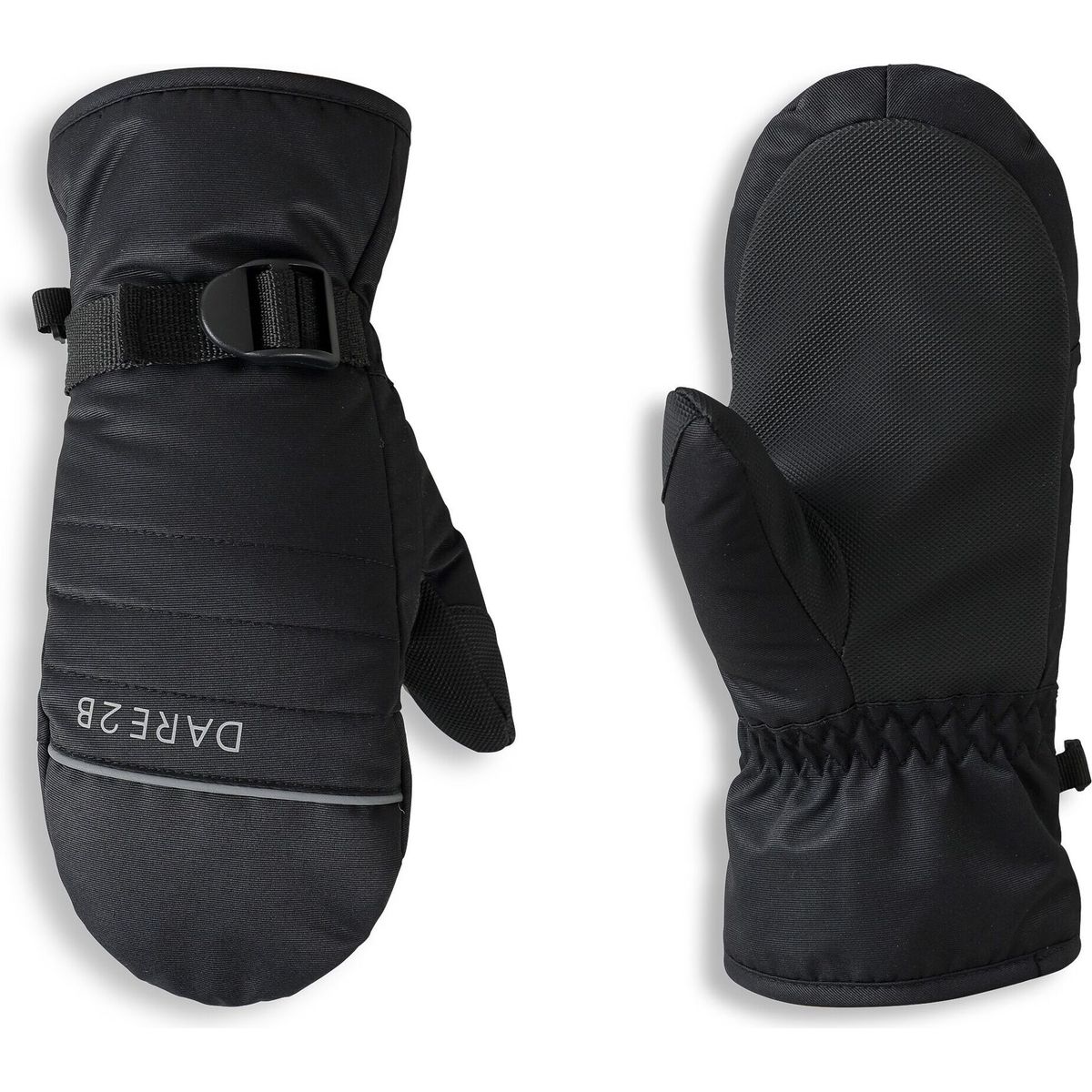 Dare2b Glacier Mitten black (800) 6-7yrs DKG334-800-6-7yrs