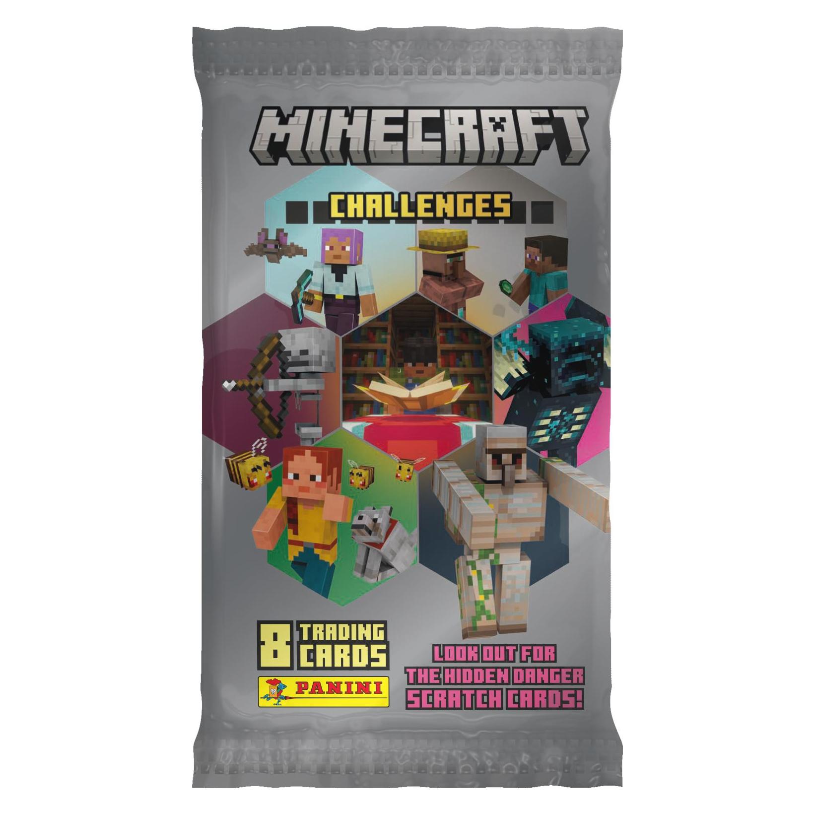 Panini - Minecraft Challenges - Booster Pack (PAN1544) (Deutsch, Booster Pack) (PAN1544)