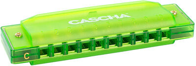 Cascha HH-2274 Fun Blues Harp Green Vert