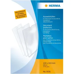 Herma, Mappe, Ausweishülle PP 220x310mm (A4)
