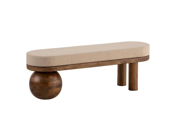 Sitzbank Beige