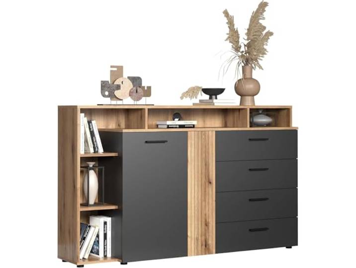 Kommode Esteban Anthrazit · B 168 x H 101 cm