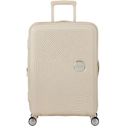 American Tourister Soundbox Spinner Expandable, Koffer, Beige