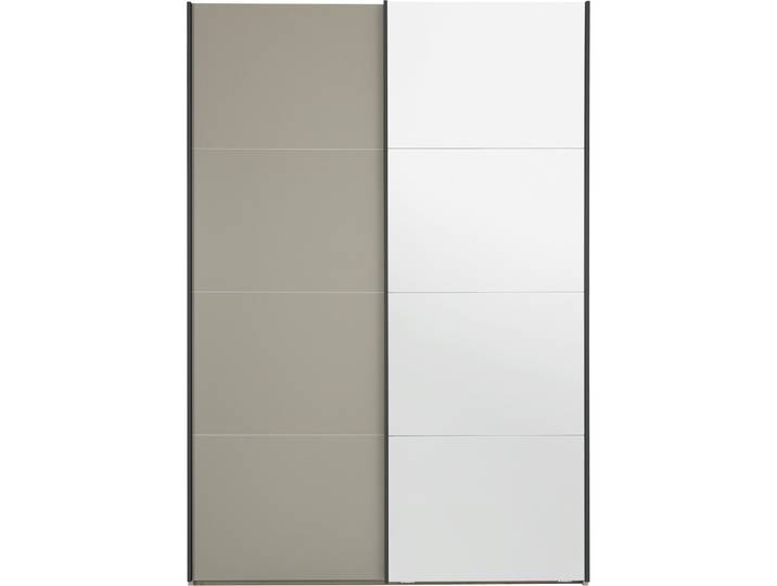 Kleiderschrank Window taupe Holzwerkstoff B 148.3 cm - Möbel Konfigurator: Traummöbel individuell zusammenstellen - Schweizer Möbelhersteller -