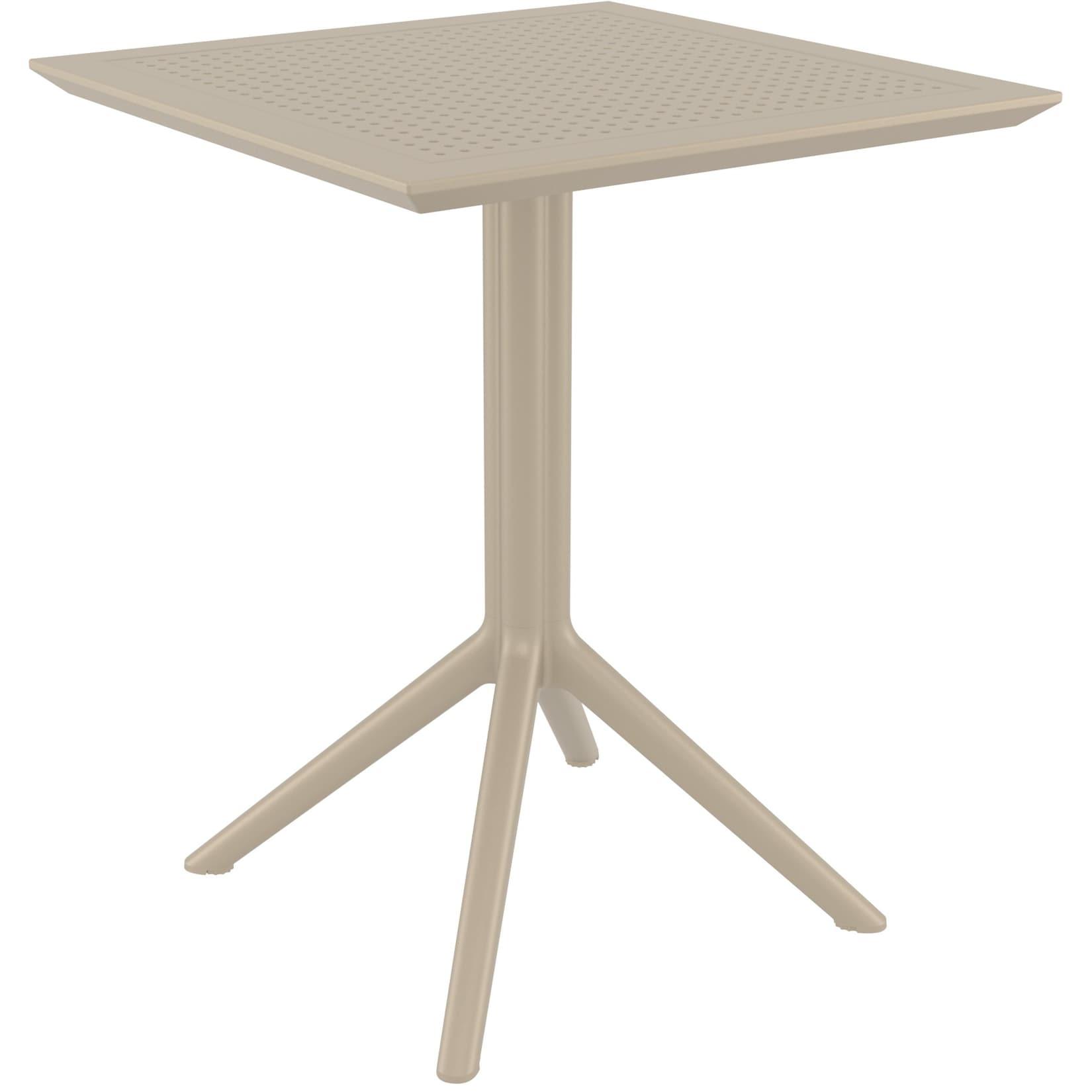 CLP Klapptisch Sky eckig Farbe: taupe, Form: eckig
