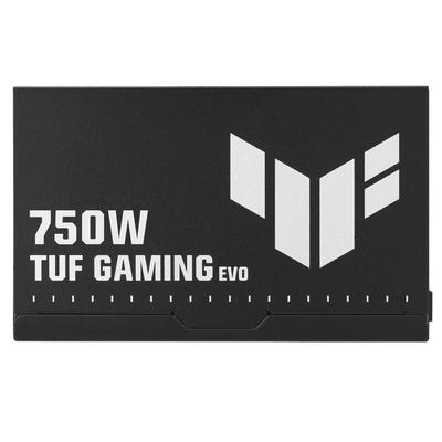 ASUS TUF-GAMING-750B-EVO 750 Watt / Lüfter mit Doppelkugellager / ATX 3.1 und PCIe 5.1 kompatibel / 80 Plus Bronze-Zertifizierung / geätzte Kabel / Schwarz