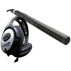 RØDE NTG-1 Richtmikrofon mit Kopfhörer, Mikrofon