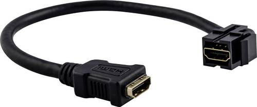 Merten Einsatz HDMI Schwarz MEG4583-0002 1St.