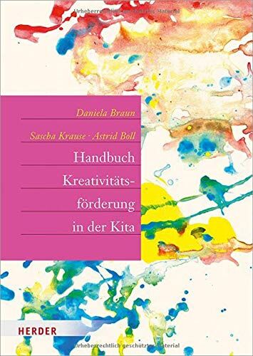 Sascha Krause - Handbuch Kreativitätsförderung: in der Kita - Preis vom 09.10.2026 07:28:09 h