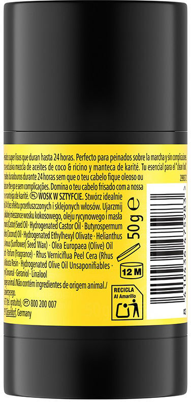 Schwarzkopf Mass Market Bastão de cera GOT2B Glued Wax 50 g