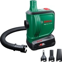 Akku-Luftpumpe EasyInflate 18V-500, 18Volt grün/schwarz, Li-Ionen Akku 2,0Ah, POWER FOR ALL ALLIANCE