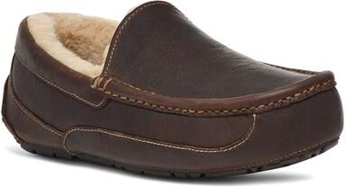 UGG Ascot (Men's) Casual Shoes in Tan, Size 11 M, Leather