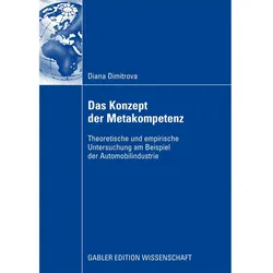 Das Konzept der Metakompetenz, Fachbücher von Diana Dimitrova
