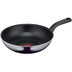 Tefal Resist, Pfanne + Kochtopf, Schwarz