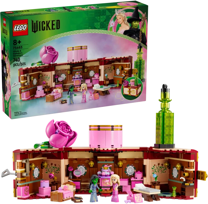 LEGO Wicked 75683 Glindas und Elphabas Schlafsaal