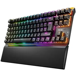 Be Quiet Tastatur Light Mount TKL Silent Tactile kabelgebunden RGB-LED schwarz