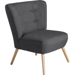 SESSEL Kassi Bezug Flachgewebe Buche natur / graphit