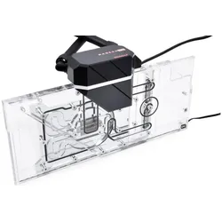 Alphacool Eiswolf 2 GPU AIO 360mm Radeon RX 6800/6800XT Gaming Trio X mit Backplate, GPU Wasserkühler