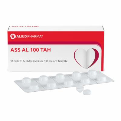 ALIUD Pharma GmbH ASS AL 100 TAH bei erhöhtem Herzinfarkt- und Schlaganfallrisiko 50 St 03024314