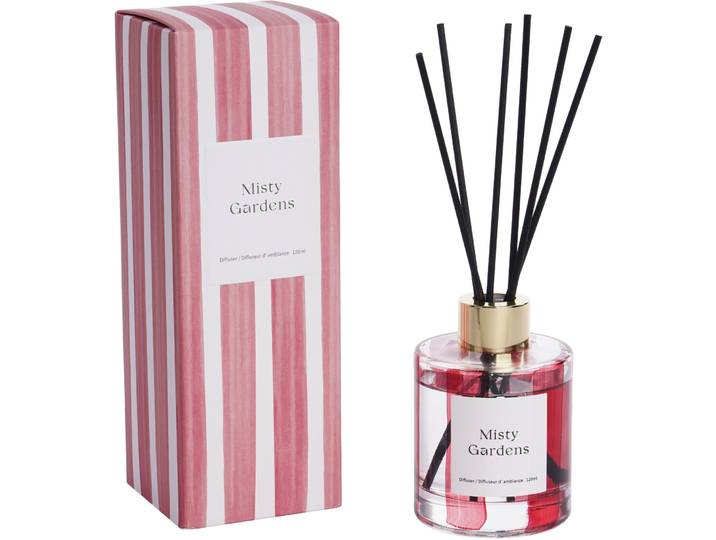 Diffusor Milena pink Misty Gardens 120 ml - Material: Glas