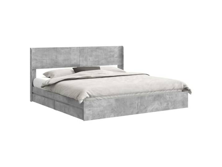 PUGYNBK Bettgestell mit Stauraum und Kopfteil Hochwertiges Holz, Lattenrost, modernes Design, 2 Stück, einfache Reinigung