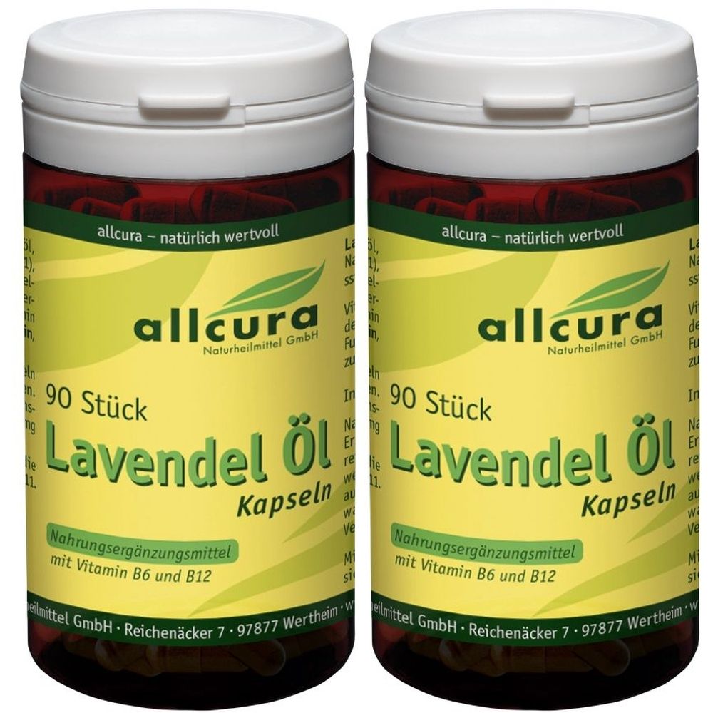 Lavendel ÖL Kapseln 2x 2x90 St