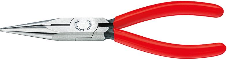 KNIPEX Radiozange, gerade, aus Vanadium-Elektrostahl, Kopf poliert, Griffe mit Kunststoff überzogen