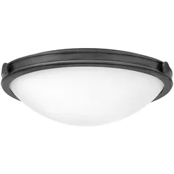 Elstead Lighting Collier 3-flammige Deckenleuchte E27 Schwarzoxid 483mm Collier