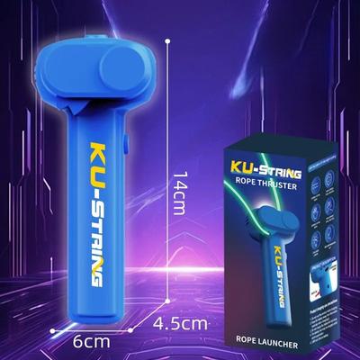 Inspire Curations Luminous Rope Outdoor Toy Stress Relief Play Game For Kids & Parent Child Interaction blue_2