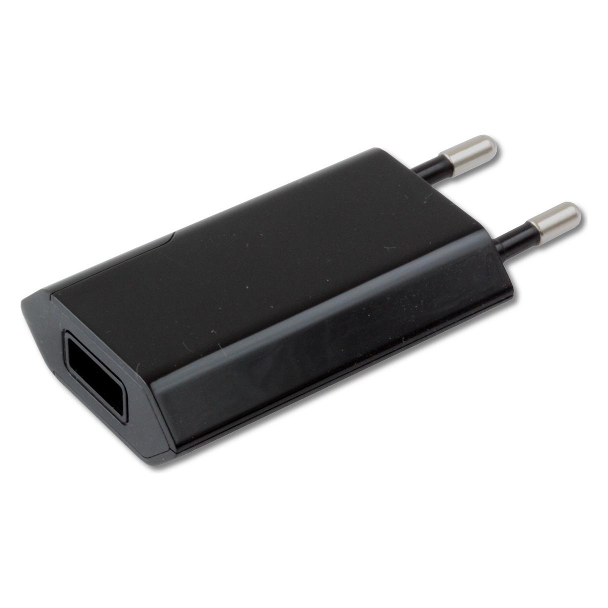 Techly IPW-USB-ECBKG Ladegerät für Mobilgeräte Indoor (5 W, 1 Port) (IPW-USB-ECBKG)