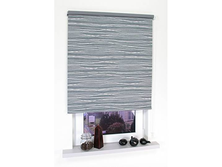 Liedeco® Rollo, Fenster Rollo, Kettenzug-Rollo / 62 x 180 cm (Breite x Höhe), Sahara/Stoff mit Dekor, Verdunkelnd, Abdunkelnd, Blickdicht/Variable Montage möglich