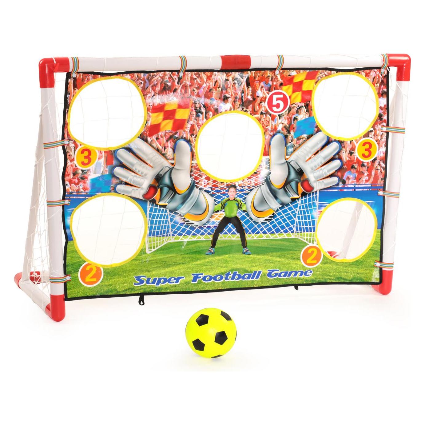 Fussballtor mit Punkte-Bildschirm (21208088)