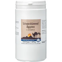 Schwarzkümmel Ägypten + Vitamin E 1000 ST