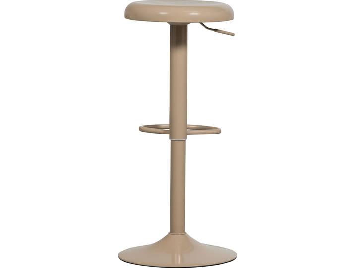Barhocker WOOOD ISAAC BARHOCKER METALL KUPFER , sand, B:39cm H:81cm T:39cm, Metall, Hocker, Barhocker, Der WOOOD Isaac Barstuhl bietet Höhenverstellung und Fußstütze
